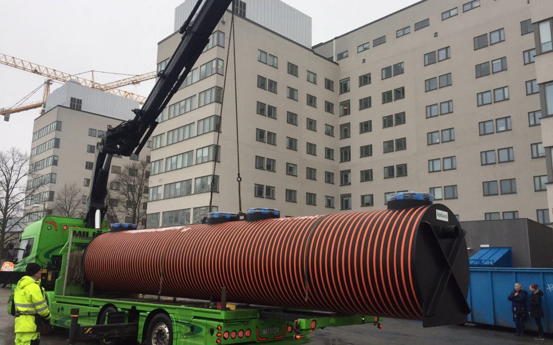 Rensa Entreprenad levererar matavfallssystem Lipidus till Södersjukhuset!