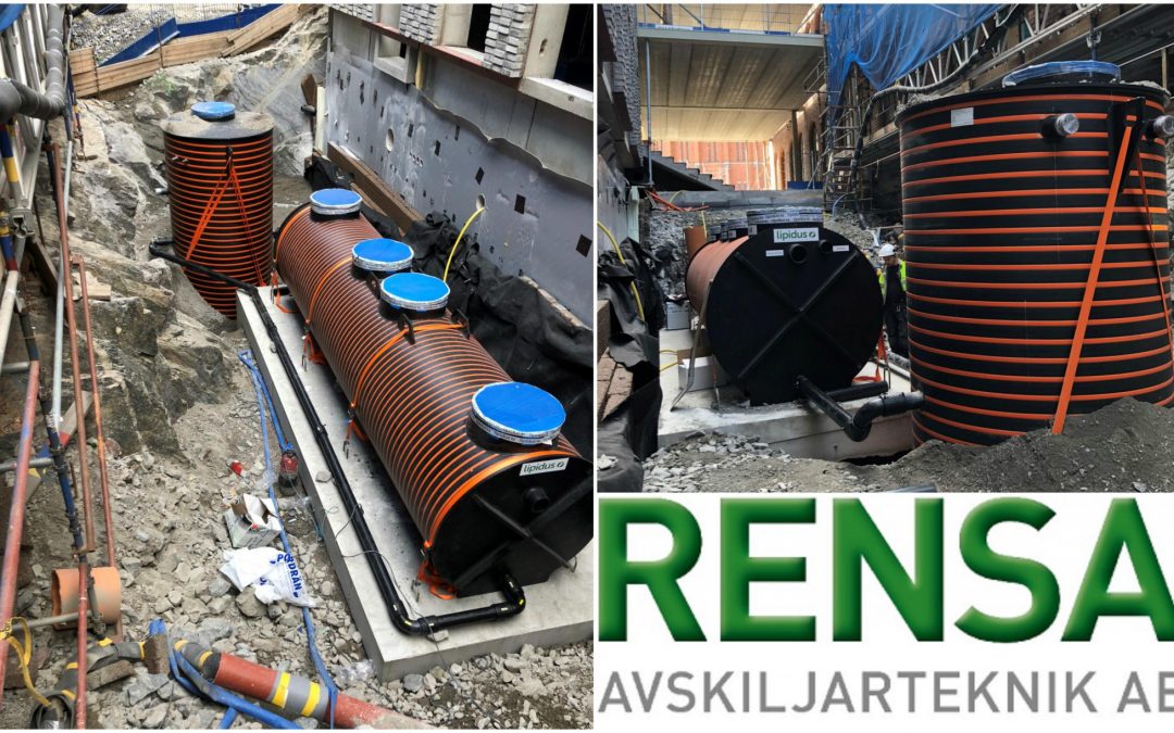 Leverans av matavfallssystem till Bobergsskolan