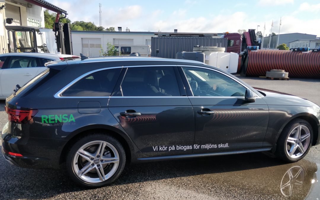 Rensa växlar till biogas!